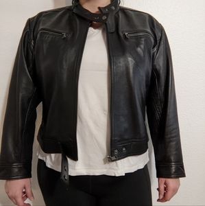 Genuine leather jacket
